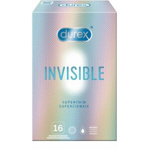 Durex Invisible – vékony óvszerek (16 db)