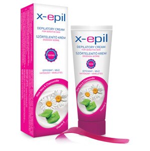 X-Epil szőrtelenítő krém érzékeny bőrre 75 ml