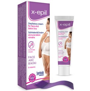 X-Epil szőrtelenítő krém arcra,bikini vonalra 40 ml