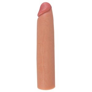 realistixxx - hosszabbító péniszköpeny - 21cm (natúr)